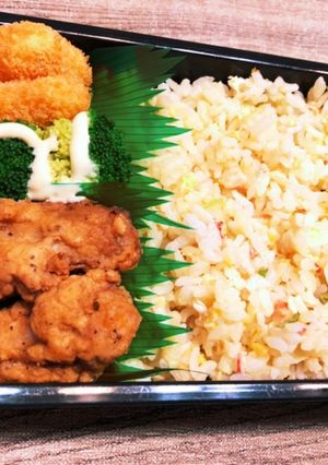 チャーハン弁当　1008-レシピのメイン写真