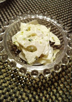 シャキシャキ蓮根の青海苔チーズ-レシピのメイン写真