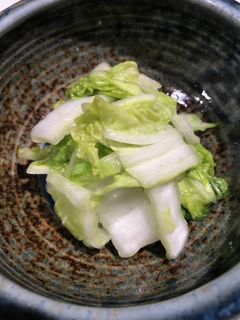 材料2つ!白菜とこんぶ茶で簡単浅漬け!-レシピのメイン写真