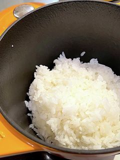 ストウブで簡単時短炊飯★19cmココハン-レシピのメイン写真