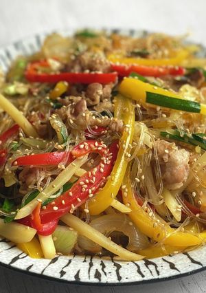 牛肉とじゃがいものチャプチェ-レシピのメイン写真