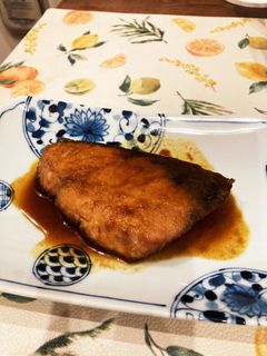 笠原流ブリ照り 黄金タレ-レシピのメイン写真