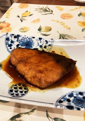笠原流ブリ照り　黄金タレ-レシピのメイン写真