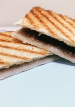 こしあんとバターのホットサンド-レシピのメイン写真