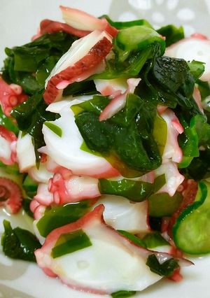 白だしで最強‼️タコの酢の物☆☆-レシピのメイン写真
