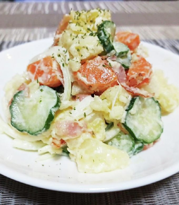 超簡単！野菜たっぷりポテトサラダ！！ by hy19690616 【クックパッド