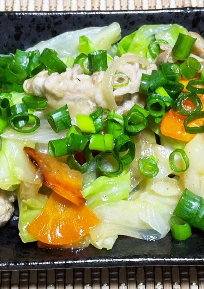 豚肉のねぎ塩炒め-レシピのメイン写真