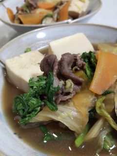 フライパンで簡単すき焼き風煮-レシピのメイン写真