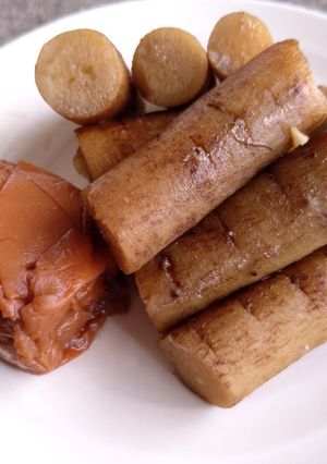 *ごぼうの梅煮*-レシピのメイン写真