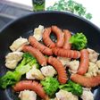 フライパンでぎゅうぎゅう焼き☆