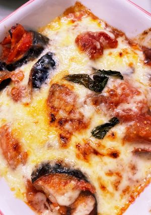 ご飯がススム！ナストマトチーズ焼き-レシピのメイン写真