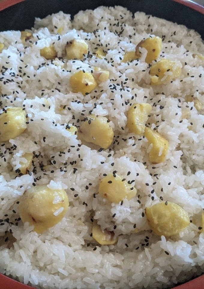 とっても美味しい栗おこわ-レシピのメイン写真
