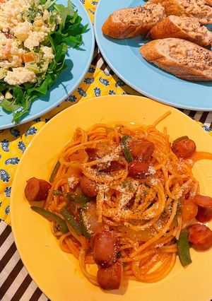大人も子供も大好きナポリタン！-レシピのメイン写真