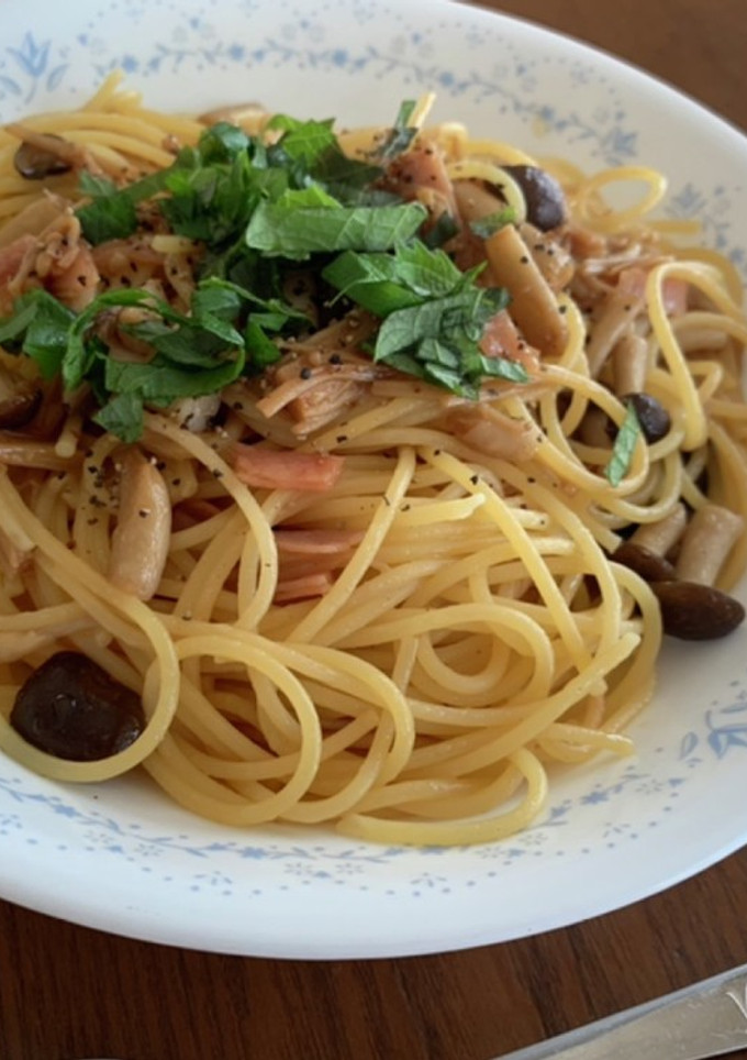 きのこの和風パスタ-レシピのメイン写真