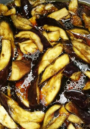 レンチンで那須の煮浸し〜-レシピのメイン写真