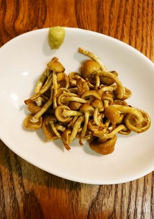 焼きなめこ-レシピのメイン写真