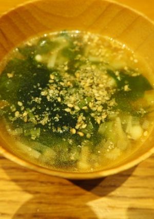 中華風ワカメスープ-レシピのメイン写真