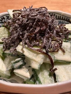 胡瓜のカレーマヨ和え塩昆布のっけ-レシピのメイン写真