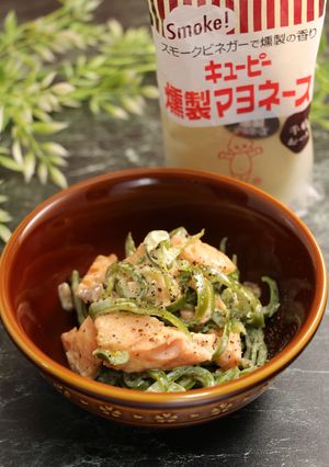 レンジで簡単！銀鮭ピーマンの燻製ナムル-レシピのメイン写真