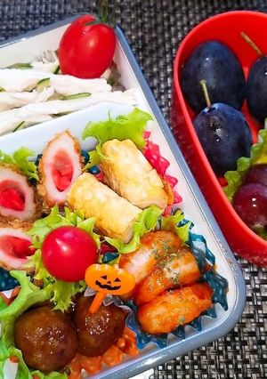 娘のお弁当　R3.10.12-レシピのメイン写真