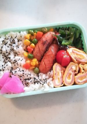 高校生のお弁当 2021.10.12-レシピのメイン写真