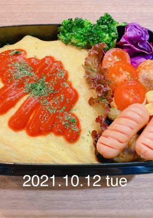 男子高校生お弁当★086-レシピのメイン写真