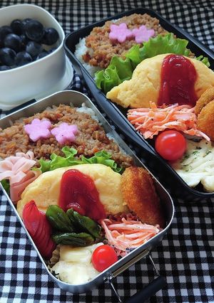 ❜21/10/12　そぼろ弁当-レシピのメイン写真