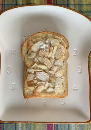 アーモンドクリームトースト-レシピのメイン写真