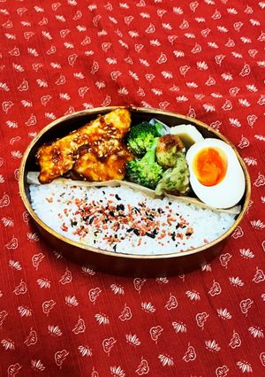ヤンニョンチキン弁当-レシピのメイン写真
