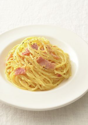 パルメたっぷりカルボナーラ-レシピのメイン写真