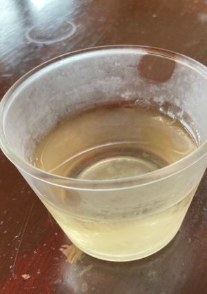 果実酒ゼリー　梅酒やりんご酒などで♡-レシピのメイン写真