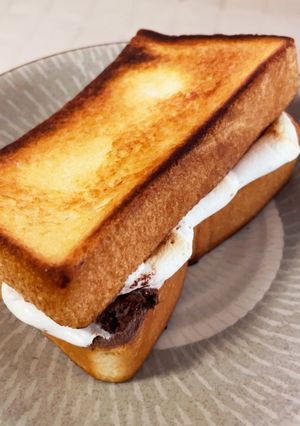 マシュマロトースト-レシピのメイン写真