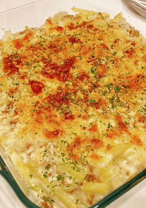 じゃが消費☆じゃがいもとひき肉のグラタン-レシピのメイン写真