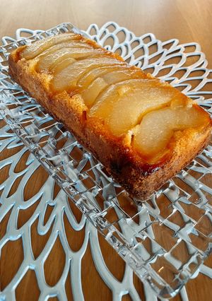 * 梨のケーキ ～タルトタタン風～ *-レシピのメイン写真