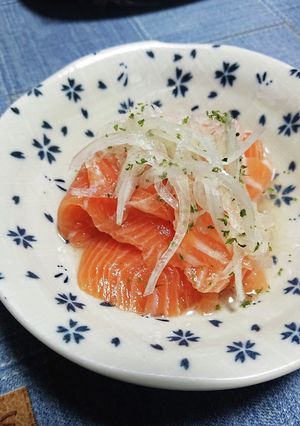 かんたん酢で簡単カルパッチョ-レシピのメイン写真