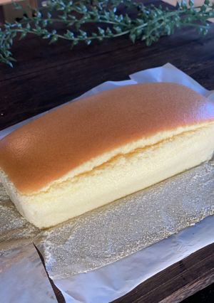 卵2個でパウンド型の台湾カステラ抹茶OK-レシピのメイン写真