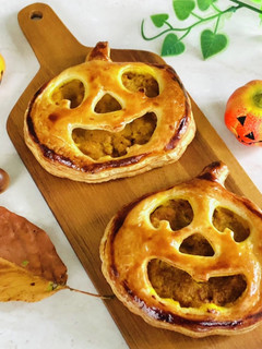 ハロウィンパイ(パンプキンミートパイ)-レシピのメイン写真