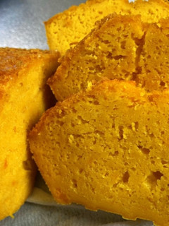 幼児食!離乳食!米粉のカボチャケーキ-レシピのメイン写真