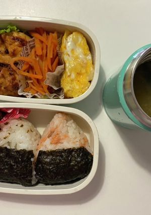 中学女子お弁当③-レシピのメイン写真