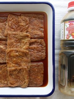 カトレア醤油でお揚げさん-レシピのメイン写真