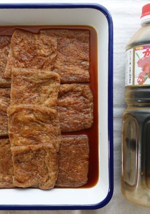 カトレア醤油でお揚げさん-レシピのメイン写真