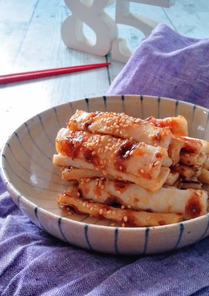 ご飯が進む♪ちくわの甘辛焼き-レシピのメイン写真