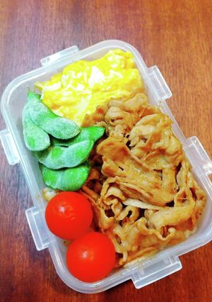 お弁当　ぶた焼肉-レシピのメイン写真