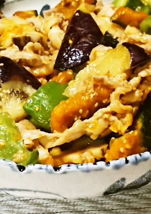 豚肉とレンコンの胡麻みそ炒め-レシピのメイン写真