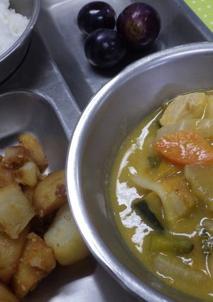 ほうとう 河内長野市学校給食-レシピのメイン写真