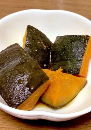 レンジで3分南瓜煮-レシピのメイン写真