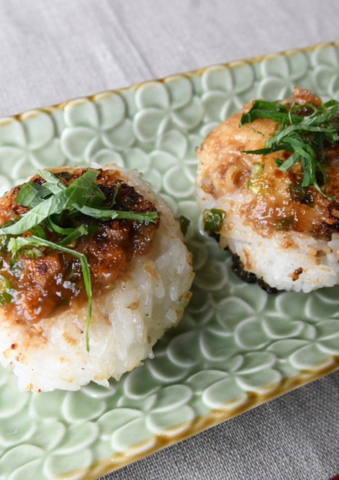 かるしお®　ししとう味噌の焼きおにぎり-レシピのメイン写真