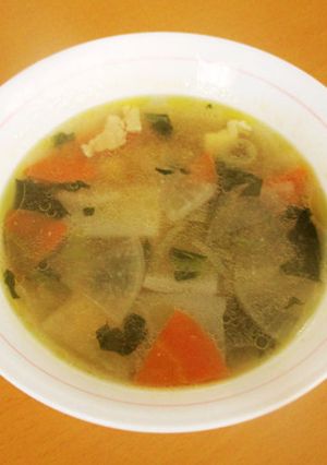 給食☆のっぺい汁-レシピのメイン写真