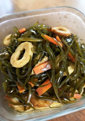 切り昆布の煮物！-レシピのメイン写真