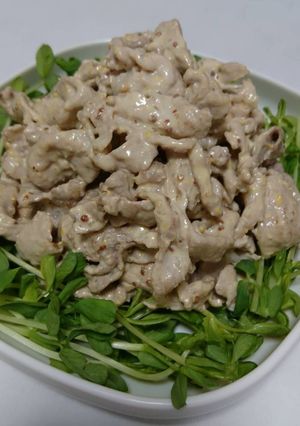 簡単！美味しい♪豚こまのスタミナマヨ♪-レシピのメイン写真